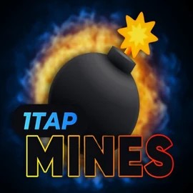 1Tap Mines slot visual from Turbo Games available on azur-slot.org