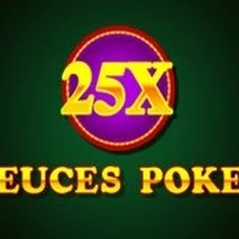 Logo of 25x Deuces Poker from iSoftBet at Azurslot Casino