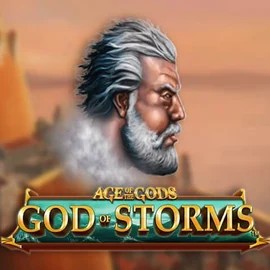 Slots logo of Age Of The Gods: God of Storms from Playtech at Azurslot Casino