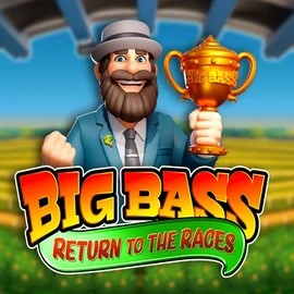 Big Bass Return to the Races game by Pragmatic Play – logo hosted on Azurslot Casino
