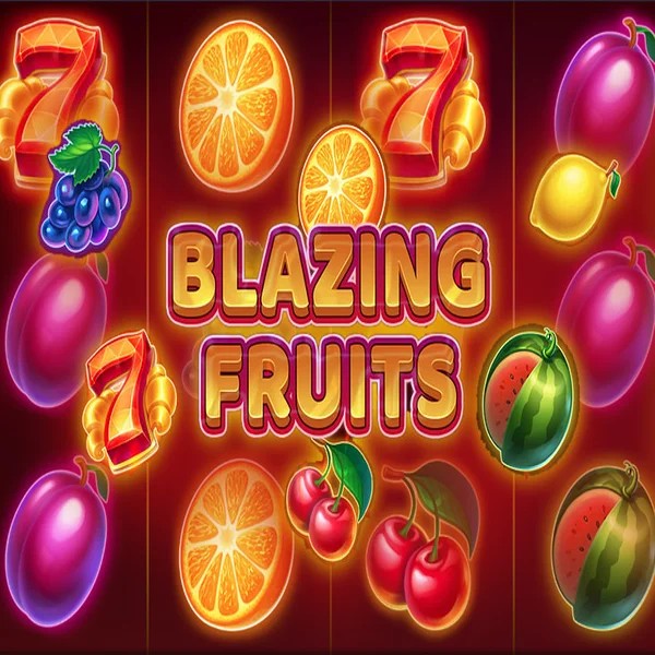 Blazing Fruits game by Inbet Games – logo hosted on Azurslot Casino