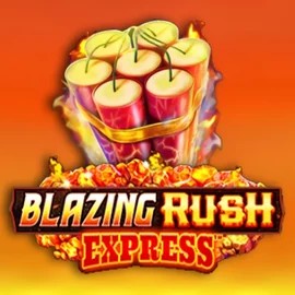 Blazing Rush Express game by AreaVegas – logo hosted on Azurslot Casino