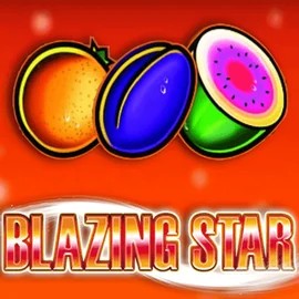 Blazing Star online game logo by Merkur Gaming on azur-slot.org