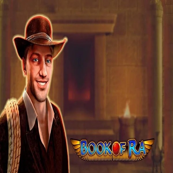 Book of Ra logo by Greentube Azurslot Casino