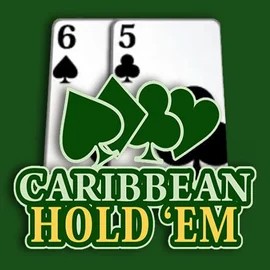 Caribbean Hold'em game by Habanero – logo hosted on Azurslot Casino