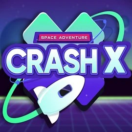 Enjoy Crash X by Turbo Games – logo hosted on azur-slot.org