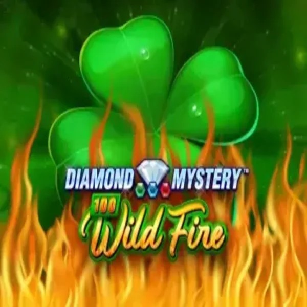 Diamond Mystery 100 Wild Fire by Greentube, showcased at azur-slot.org – game logo