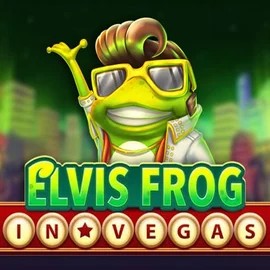 Official Slots logo: Elvis Frog In Vegas by BGAMING at Azurslot Casino