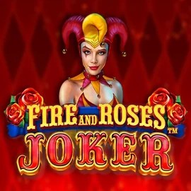 Fire and Roses Joker logo by Triple Edge Studios Azurslot Casino