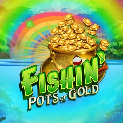 Fishin Pots Of Gold game by Gameburger Studios – logo hosted on Azurslot Casino