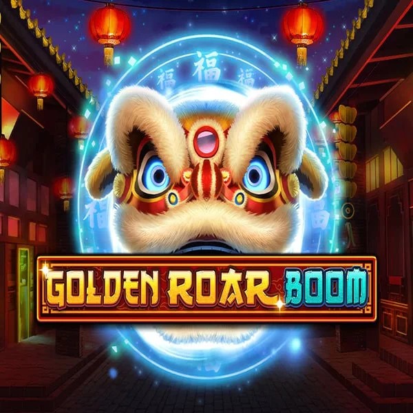 Slots logo of Golden Roar BOOM from Greentube at Azurslot Casino