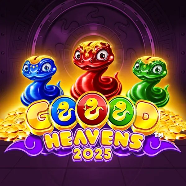 Goood Heavens logo by Rarestone Gaming at Azurslot Casino