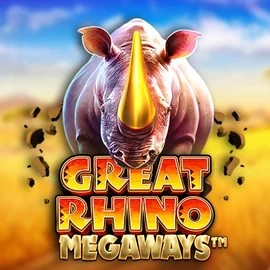 Slots logo of Great Rhino Megaways from Pragmatic Play at Azurslot Casino