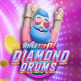 Slots logo of Hyper Strike Diamond Drums from Gameburger Studios at Azurslot Casino