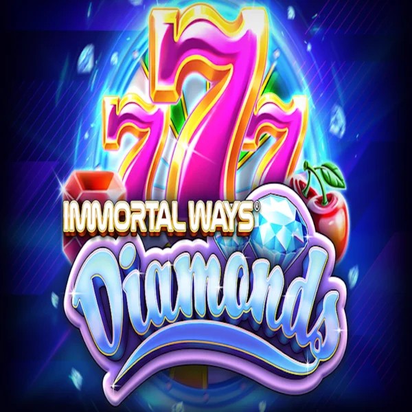 Immortal Ways Diamonds online game logo by RubyPlay on azur-slot.org