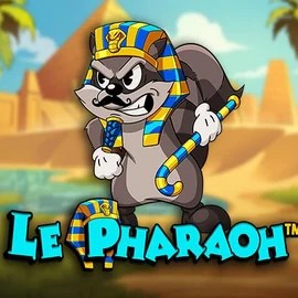 Le Pharaoh slot logo by Hacksaw Gaming at Azurslot Casino