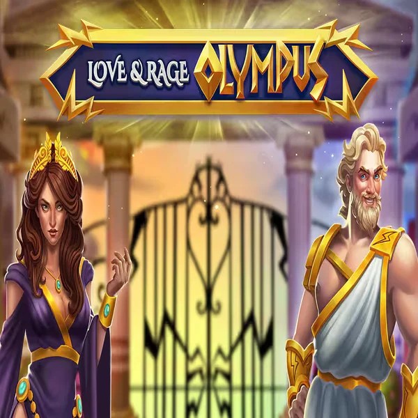 Official Slots logo: Love and Rage Olympus by Greentube at Azurslot Casino