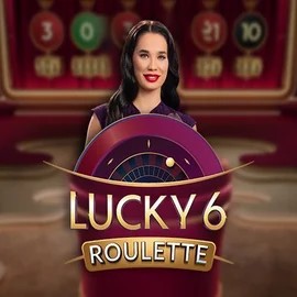 Lucky 6 Roulette logo by Pragmatic Play at Azurslot Casino