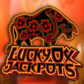 Lucky Ox Jackpots online game logo by Rival on azur-slot.org