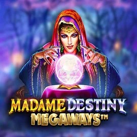 Madame Destiny Megaways slot visual from Pragmatic Play available on azur-slot.org