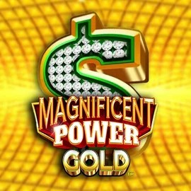 Magnificent Power Gold slot logo by Oros Gaming at Azurslot Casino