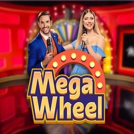 Mega Wheel logo by Pragmatic Play at Azurslot Casino