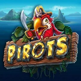 Pirots game by ELK Studios – logo hosted on Azurslot Casino