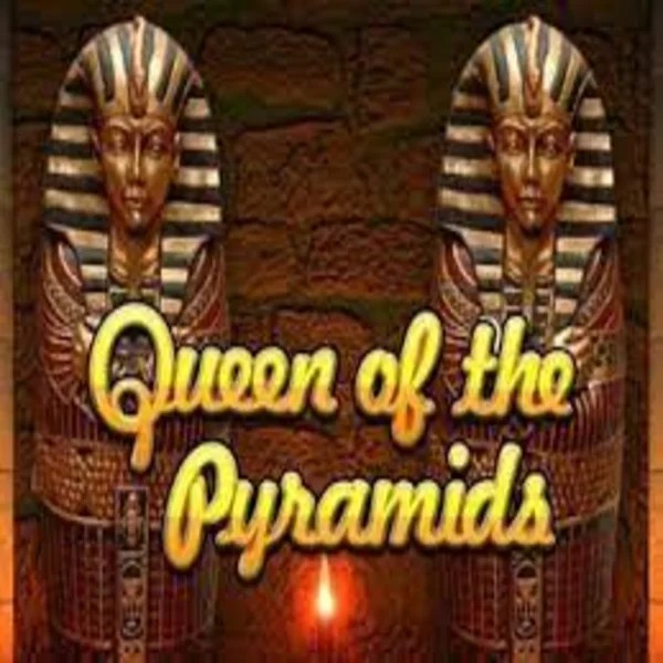 Queen of the Pyramids logo by Playtech at Azurslot Casino
