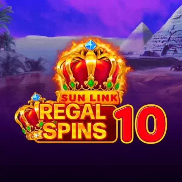 Regal Spins 10 logo by PatePlay Azurslot Casino