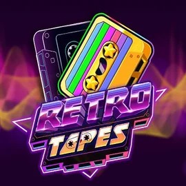 Slots logo of Retro Tapes from Push Gaming at Azurslot Casino