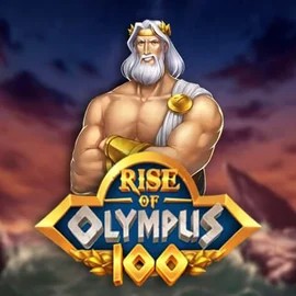 Slots logo of Rise of Olympus 100 from Play'n GO at Azurslot Casino