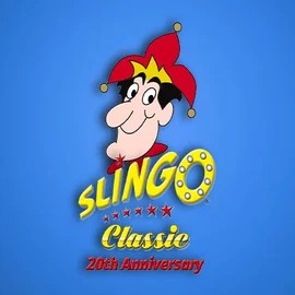 Slingo Classic 20th Anniversary casino game by Slingo – featured logo at Azurslot Casino