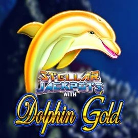 Dolphin Gold with Stellar Jackpots casino game by Lightning Box Game – featured logo at Azurslot Casino