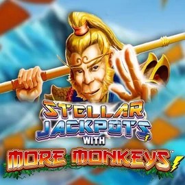 Try Stellar Jackpots with More Monkeys slot by Lightning Box Game on azur-slot.org – logo image