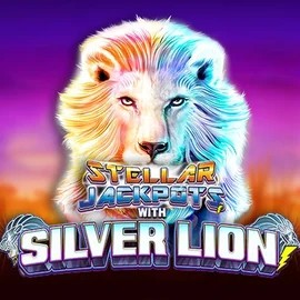 Try Stellar Jackpots with Silver Lion slot by Lightning Box Game on azur-slot.org – logo image