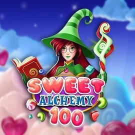 Official Slots logo: Sweet Alchemy 100 by Play'n GO at Azurslot Casino