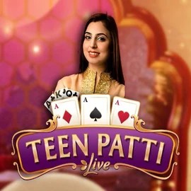 Official Poker logo: Teen Patti by Evoplay at Azurslot Casino
