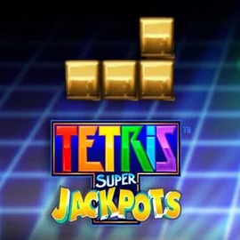 Tetris Super Jackpots by WMS, showcased at azur-slot.org – game logo