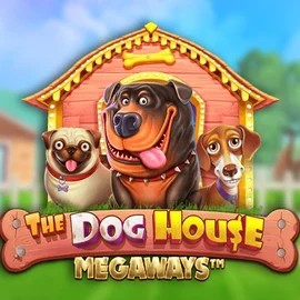 The Dog House Megaways slot logo by Pragmatic Play at Azurslot Casino