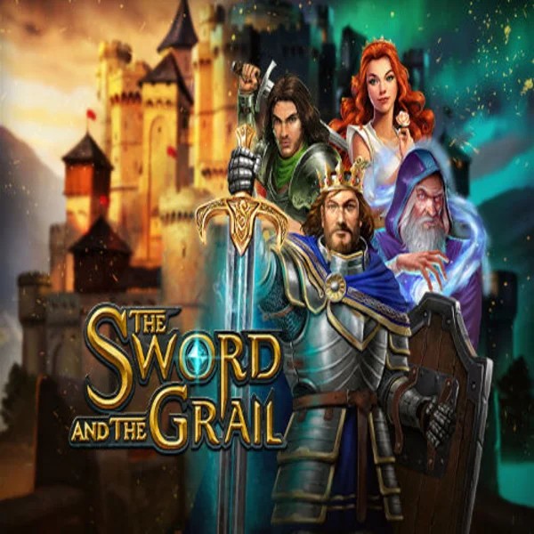 The Sword and the Grail slot icon by Play'n GO, available at Azurslot Casino