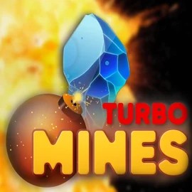 Turbo Mines slot icon by Turbo Games, available at Azurslot Casino