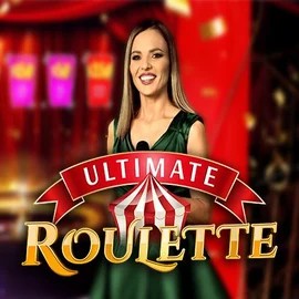 Ultimate Roulette slot icon by Ezugi, available at Azurslot Casino