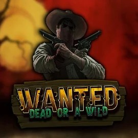 Wanted Dead or a Wild logo by Hacksaw Gaming at Azurslot Casino